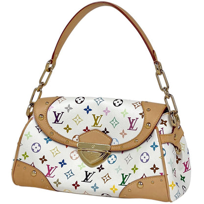 Louis Vuitton MM Shoulder Bag Monogram Multicolor Blanc