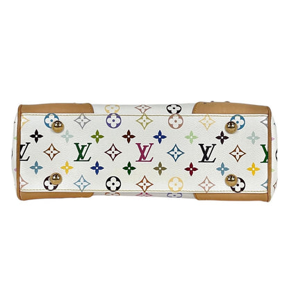 Louis Vuitton MM Shoulder Bag Monogram Multicolor Blanc — view 5