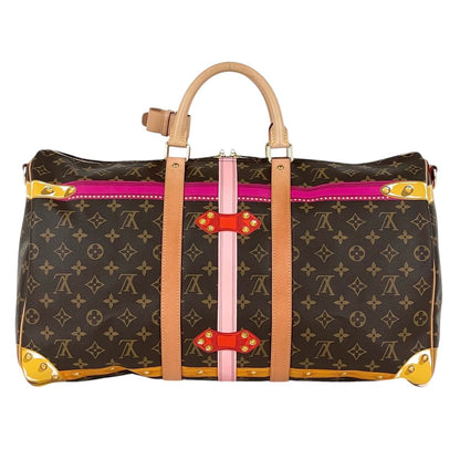 Louis Vuitton Keepall Bandouliere 50 Summer Trunk 2-Way Boston Bag Monogram — view 3