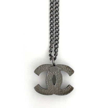 Chanel CC Logo Bracelet Silver Plated — view 2