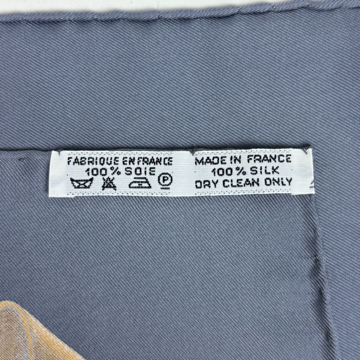 Hermes Carre 90 Grand Manege Great Training Horse Equipment Scarf Silk Gray — view 2