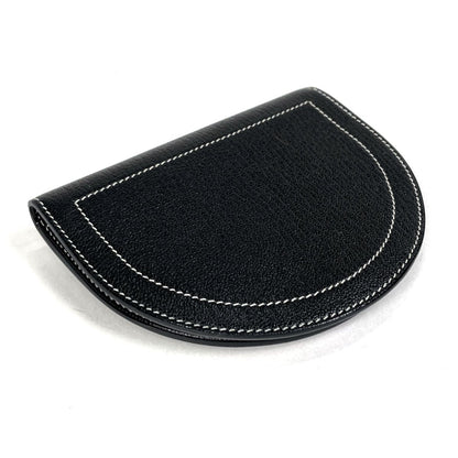 Hermes in the Loop Compact Bifold Wallet Chevre Misor Black — view 2