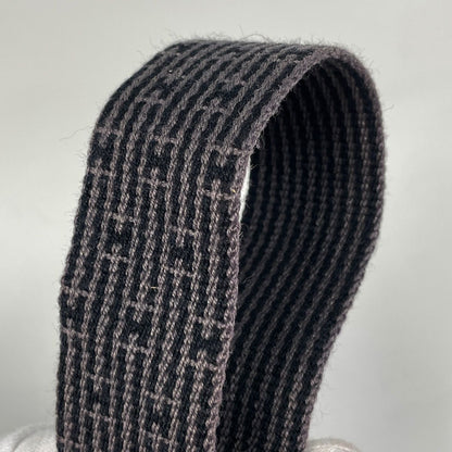 Hermes Her Line a Dos MM Backpack Nylon Canvas Gray — view 5