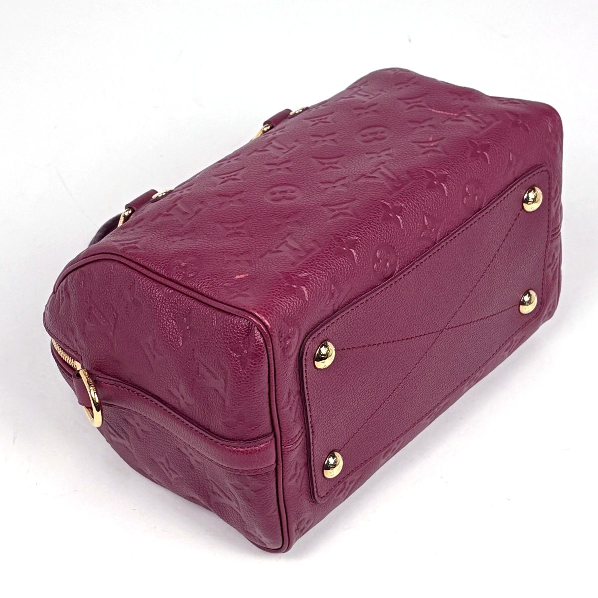 Louis Vuitton Speedy Bandouliere 25 2-Way Boston Bag Monogram Empreinte Aurore — view 2