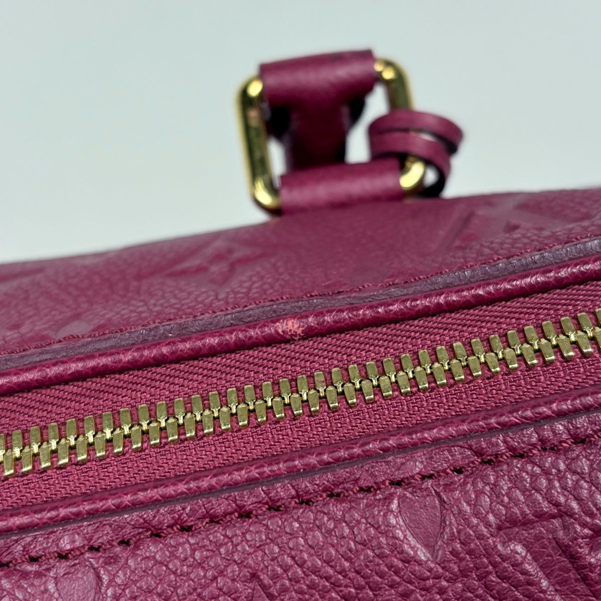 Louis Vuitton Speedy Bandouliere 25 2-Way Boston Bag Monogram Empreinte Aurore — view 6