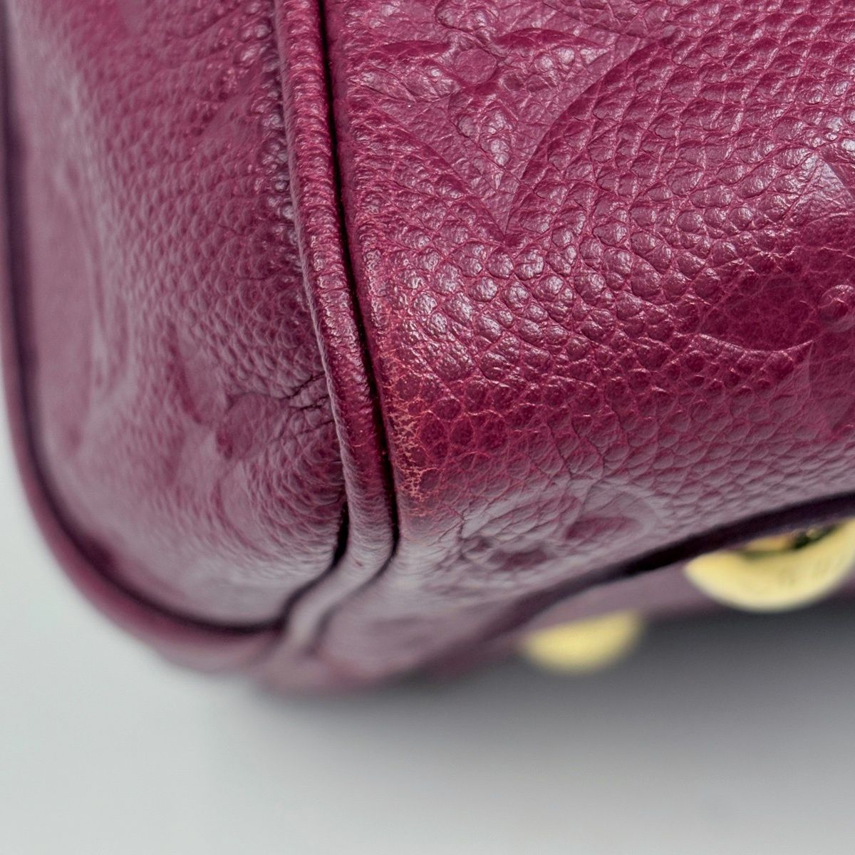 Louis Vuitton Speedy Bandouliere 25 2-Way Boston Bag Monogram Empreinte Aurore — view 3