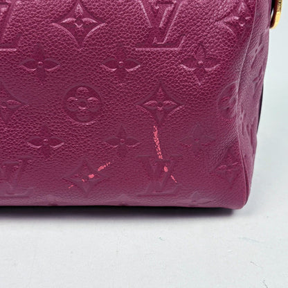 Louis Vuitton Speedy Bandouliere 25 2-Way Boston Bag Monogram Empreinte Aurore — view 4