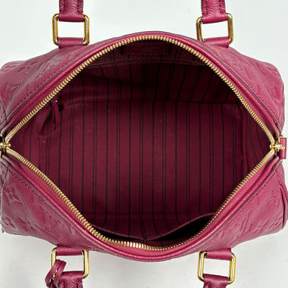 Louis Vuitton Speedy Bandouliere 25 2-Way Boston Bag Monogram Empreinte Aurore — view 9