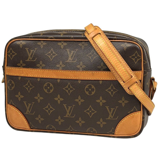 Louis Vuitton Trocadero 27 Shoulder Bag Monogram Brown