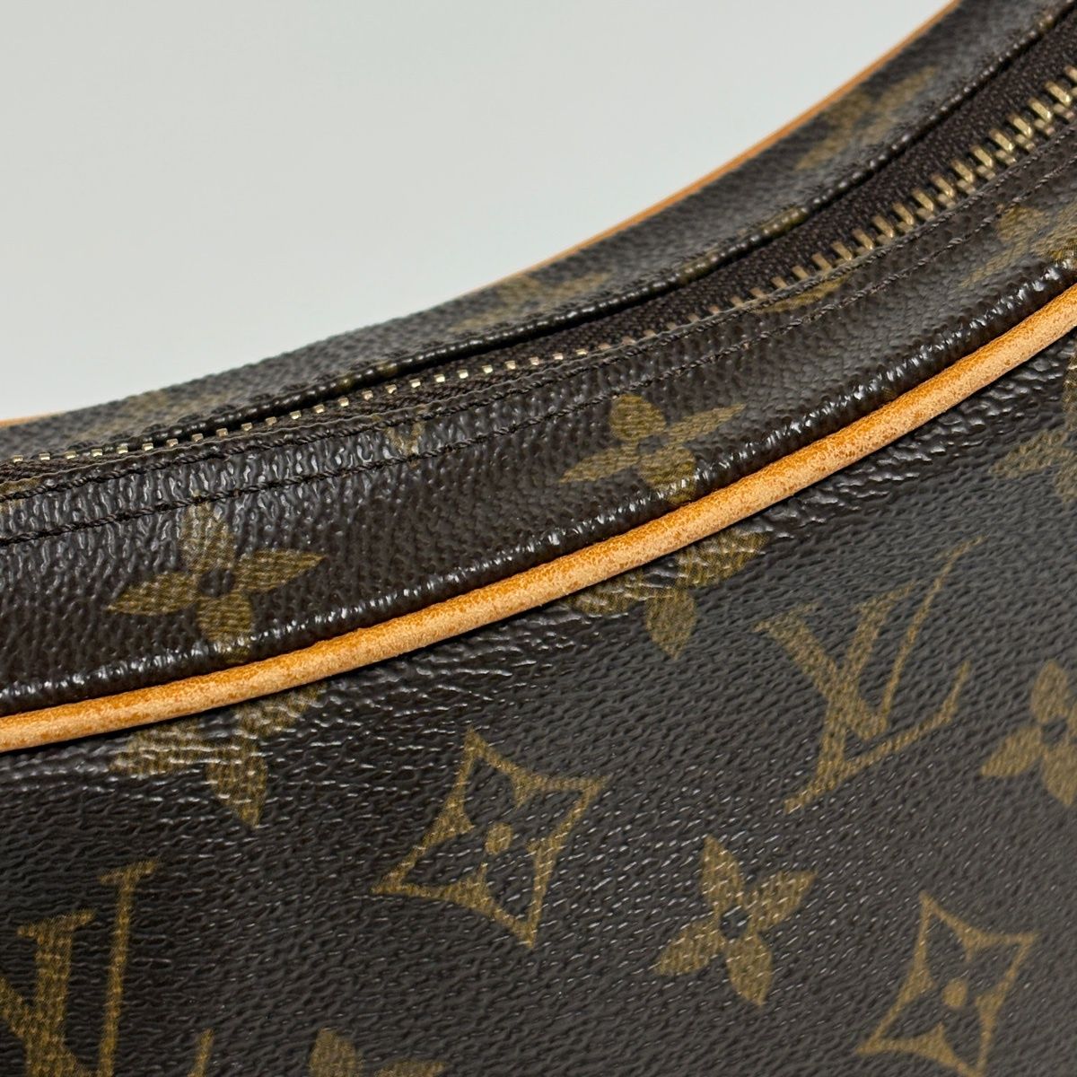Louis Vuitton Croissant MM Shoulder Bag Monogram Brown — view 4