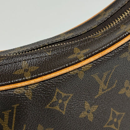 Louis Vuitton Croissant MM Shoulder Bag Monogram Brown — view 4