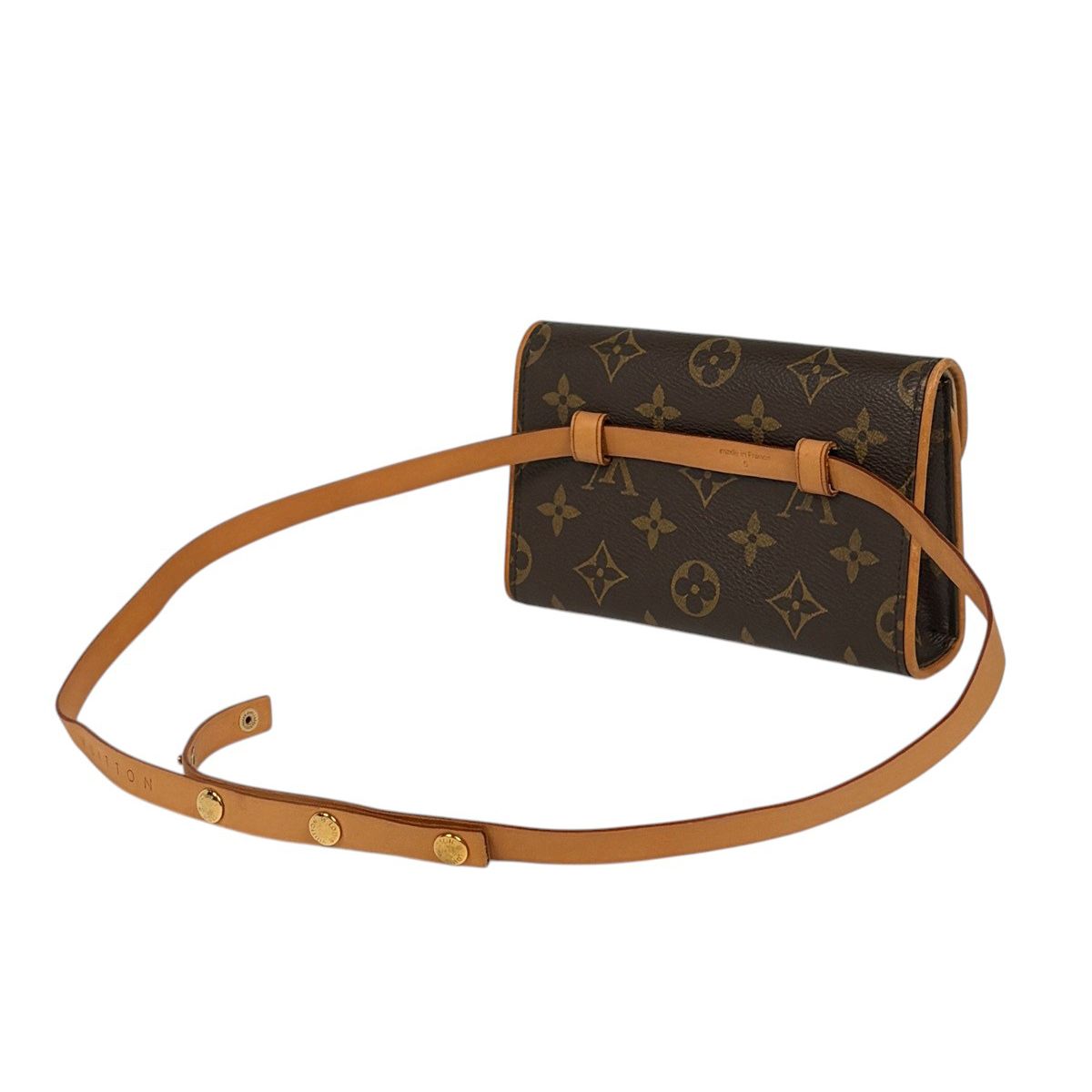 Louis Vuitton Pochette Florentine Waist Bag Pouch Monogram Brown — view 2