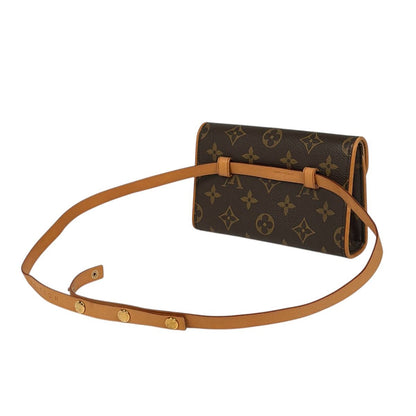 Louis Vuitton Pochette Florentine Waist Bag Pouch Monogram Brown — view 2