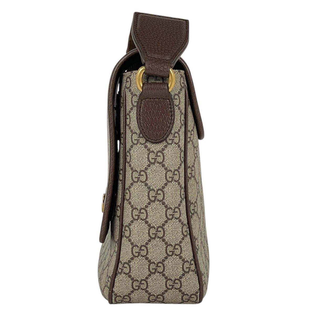 Gucci Ophidia GG Shoulder Bag Web Brown — view 2
