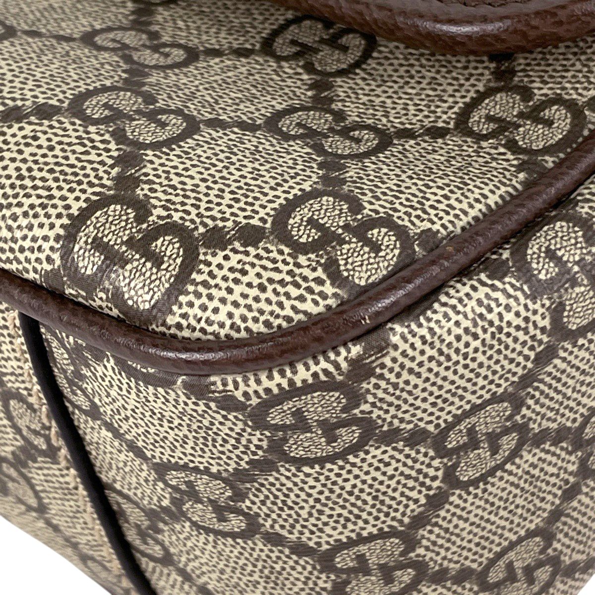 Gucci Ophidia GG Shoulder Bag Web Brown — view 6