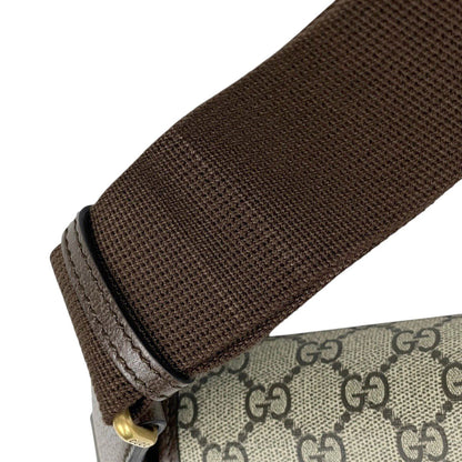 Gucci Ophidia GG Shoulder Bag Web Brown — view 9