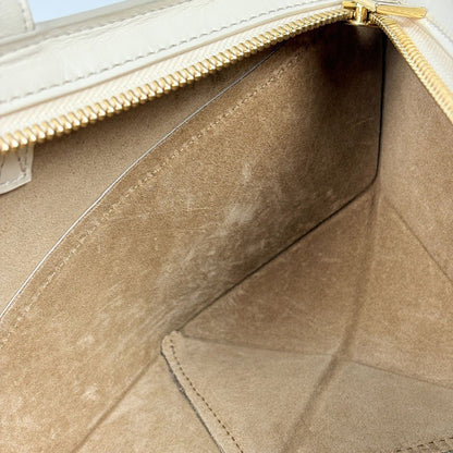 Loewe Puzzle Fold Shoulder Bag Leather White — view 7
