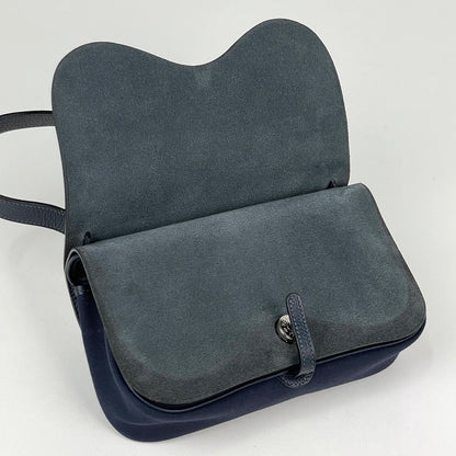 Hermes Sac Colorado PM Shoulder Bag Toile Officier Blue Ocean — view 6