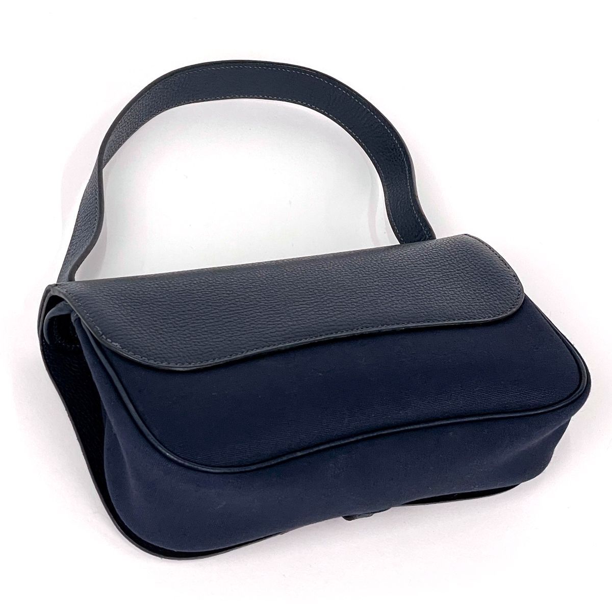 Hermes Sac Colorado PM Shoulder Bag Toile Officier Blue Ocean — view 2