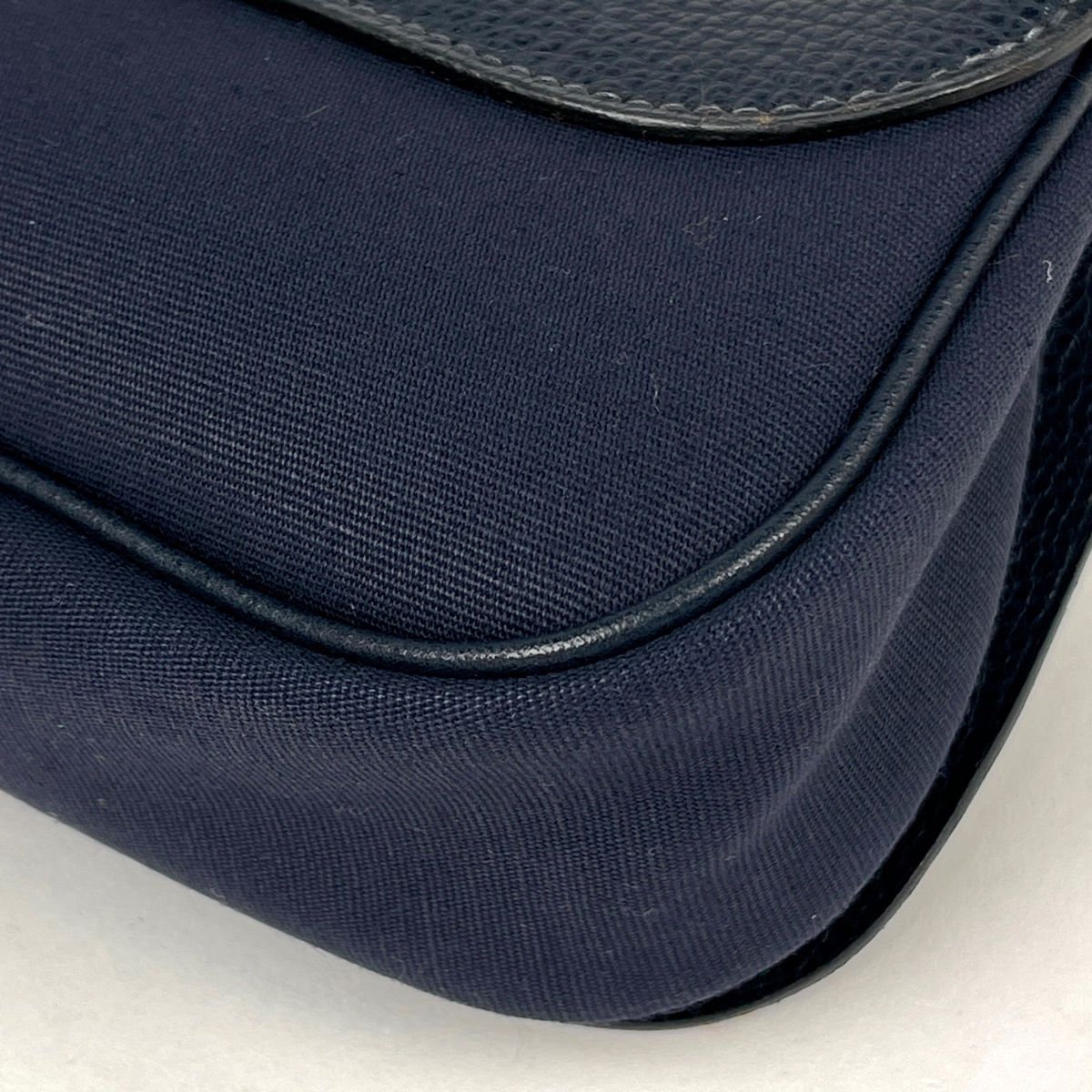 Hermes Sac Colorado PM Shoulder Bag Toile Officier Blue Ocean — view 3
