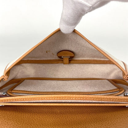 Hermes Sac Colorado PM Shoulder Bag Toile Ash Natural — view 9