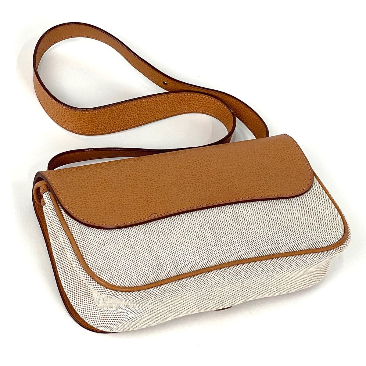 Hermes Sac Colorado PM Shoulder Bag Toile Ash Natural — view 2