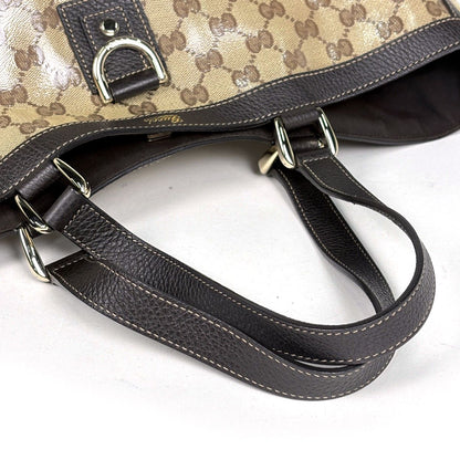 Gucci GG Crystal Tote Brown — view 5