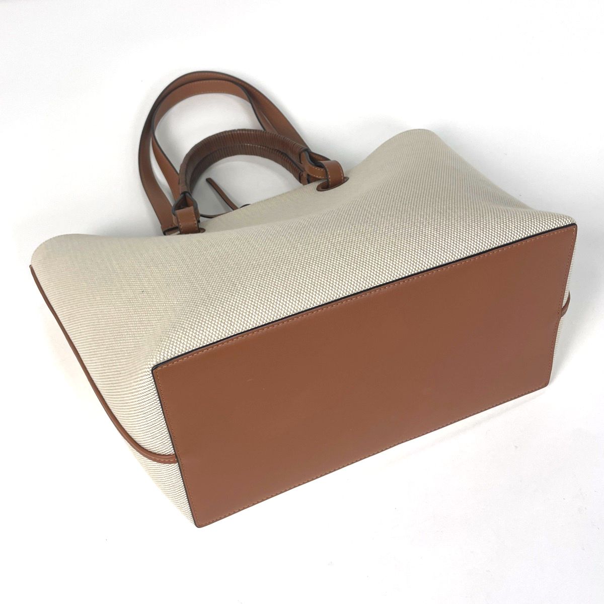 Loewe Anagram Tote 2-Way Fabric Beige Brown — view 2