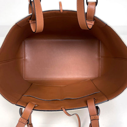 Loewe Anagram Tote 2-Way Fabric Beige Brown — view 7