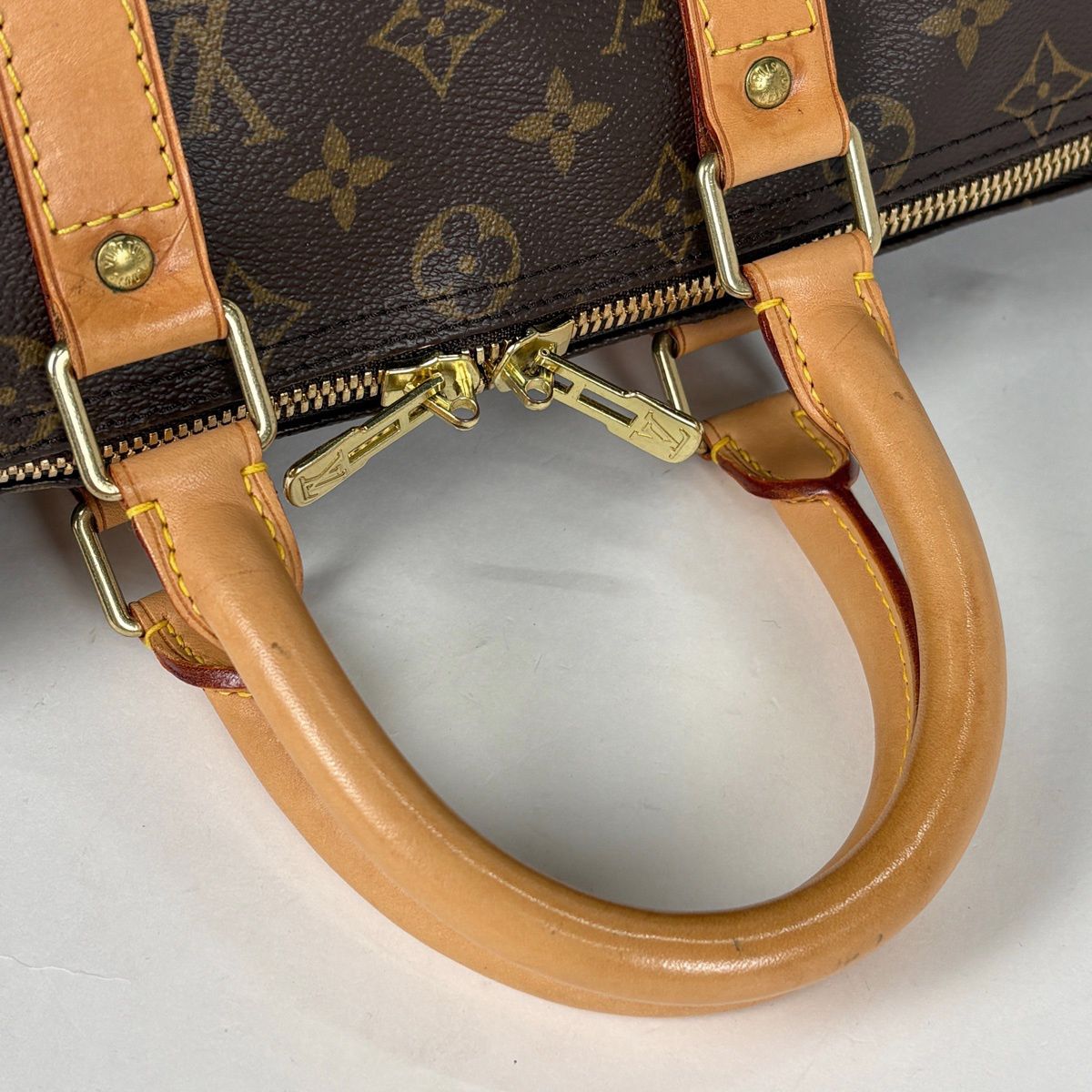 Louis Vuitton Keepall 45 Boston Bag Monogram Brown — view 6