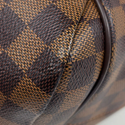 Louis Vuitton Totally MM Shoulder Bag Tote Damier Brown — view 3