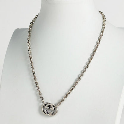 Gucci Interlocking Necklace 925 Sterling Silver — view 4