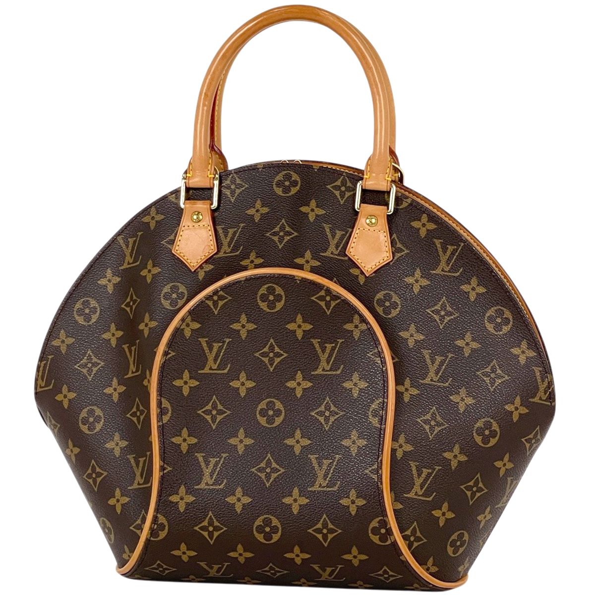 Louis Vuitton Ellipse MM Handbag Monogram Brown