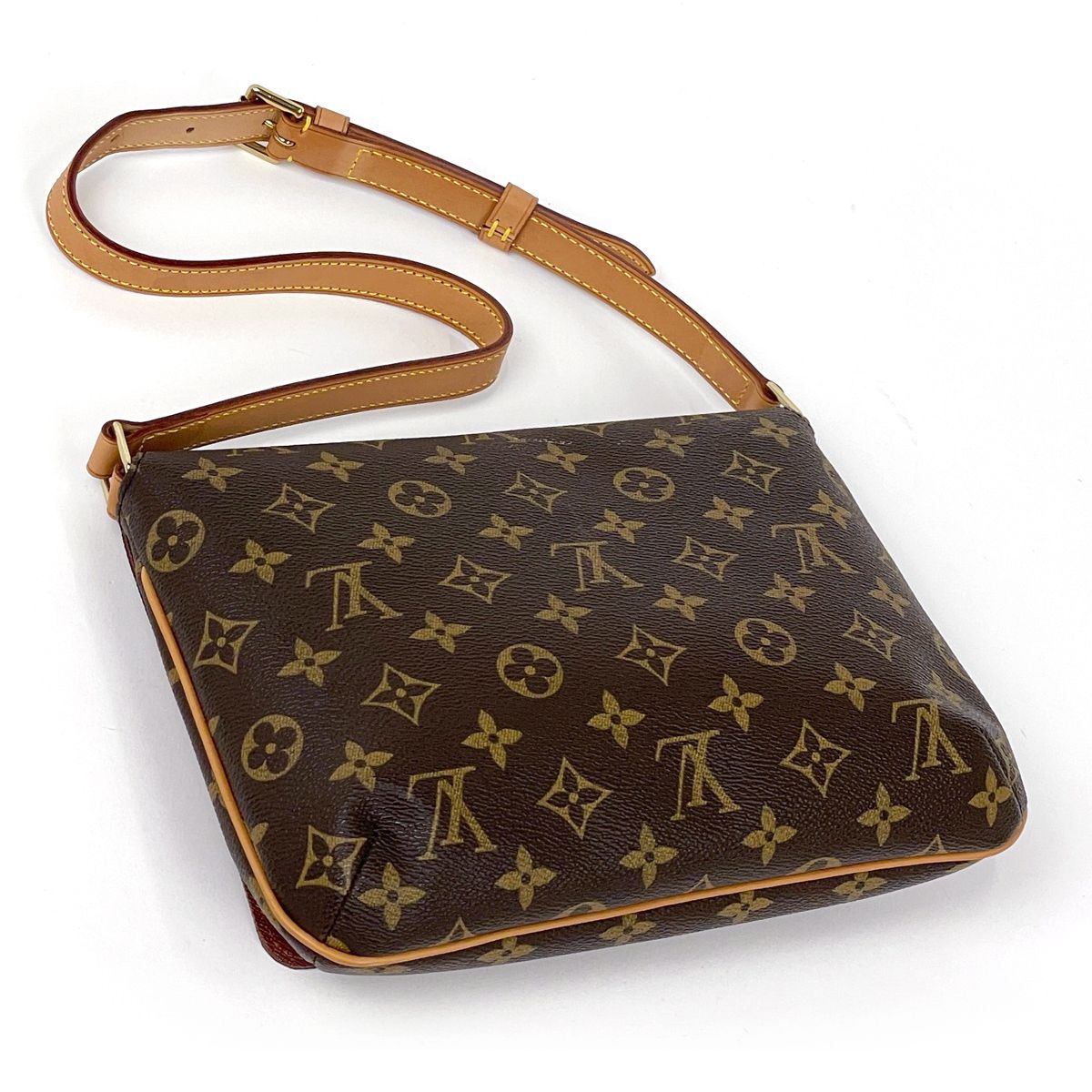 Louis Vuitton Musette Tango Short Monogram Brown Shoulder Bag — view 2