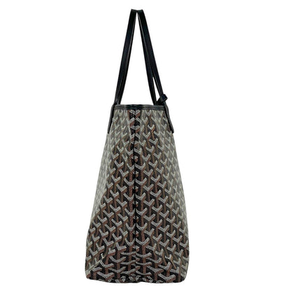 Goyard Saint Louis PM Reversible Tote Black Brown — view 4