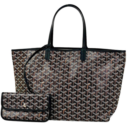 Goyard Saint Louis PM Reversible Tote Black Brown