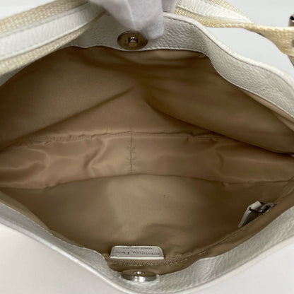 Dior Street Chic Shoulder Bag Trotter Pattern Canvas Brown White — view 8
