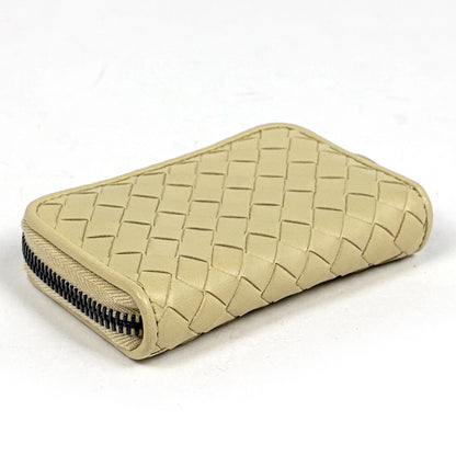 Bottega Veneta Intrecciato Coin Case Card Leather Yellow — view 2