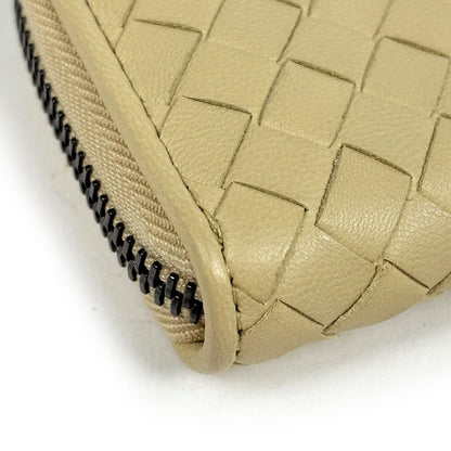 Bottega Veneta Intrecciato Coin Case Card Leather Yellow — view 3