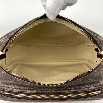 Louis Vuitton Reporter PM Shoulder Bag Monogram Brown — view 8