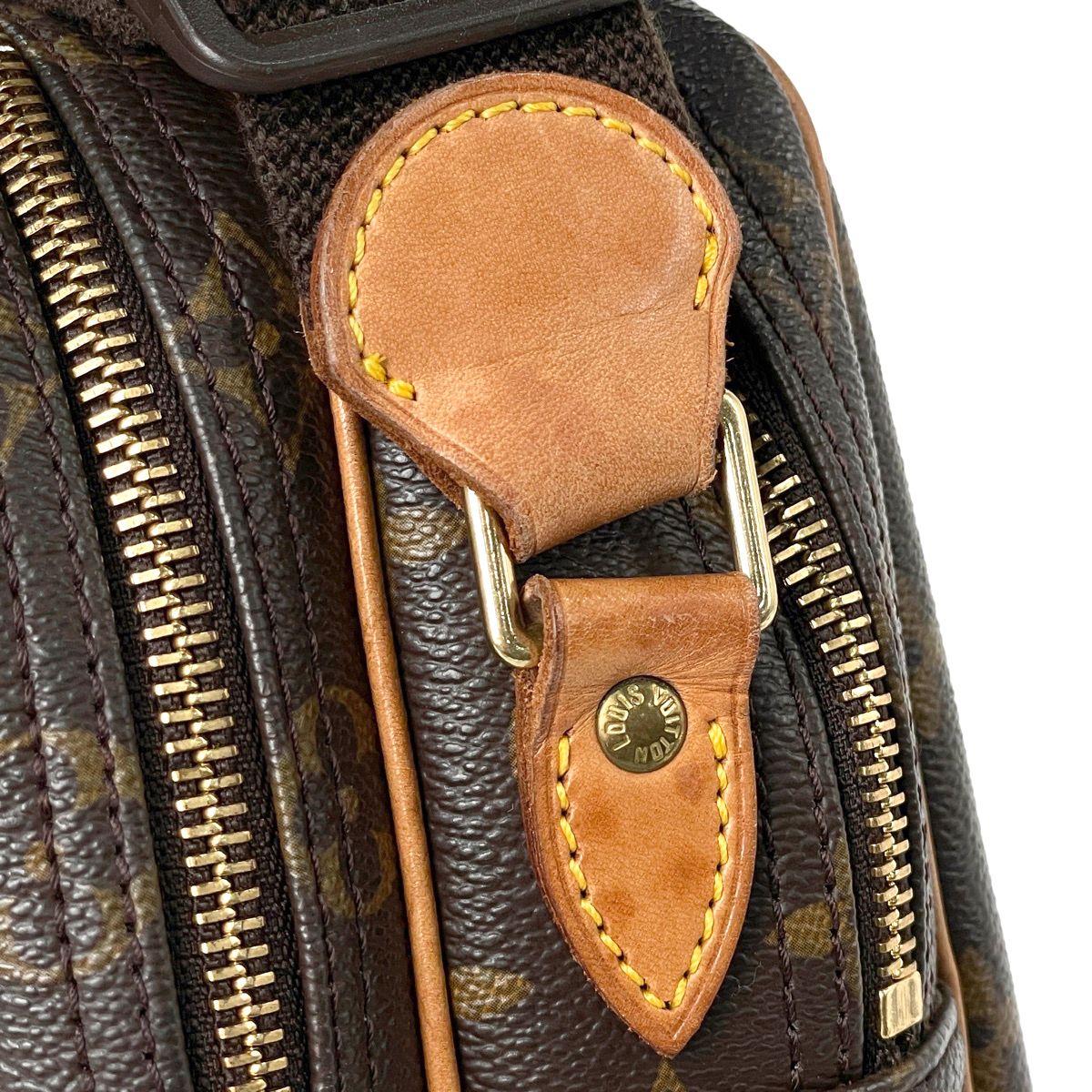 Louis Vuitton Reporter PM Shoulder Bag Monogram Brown — view 5