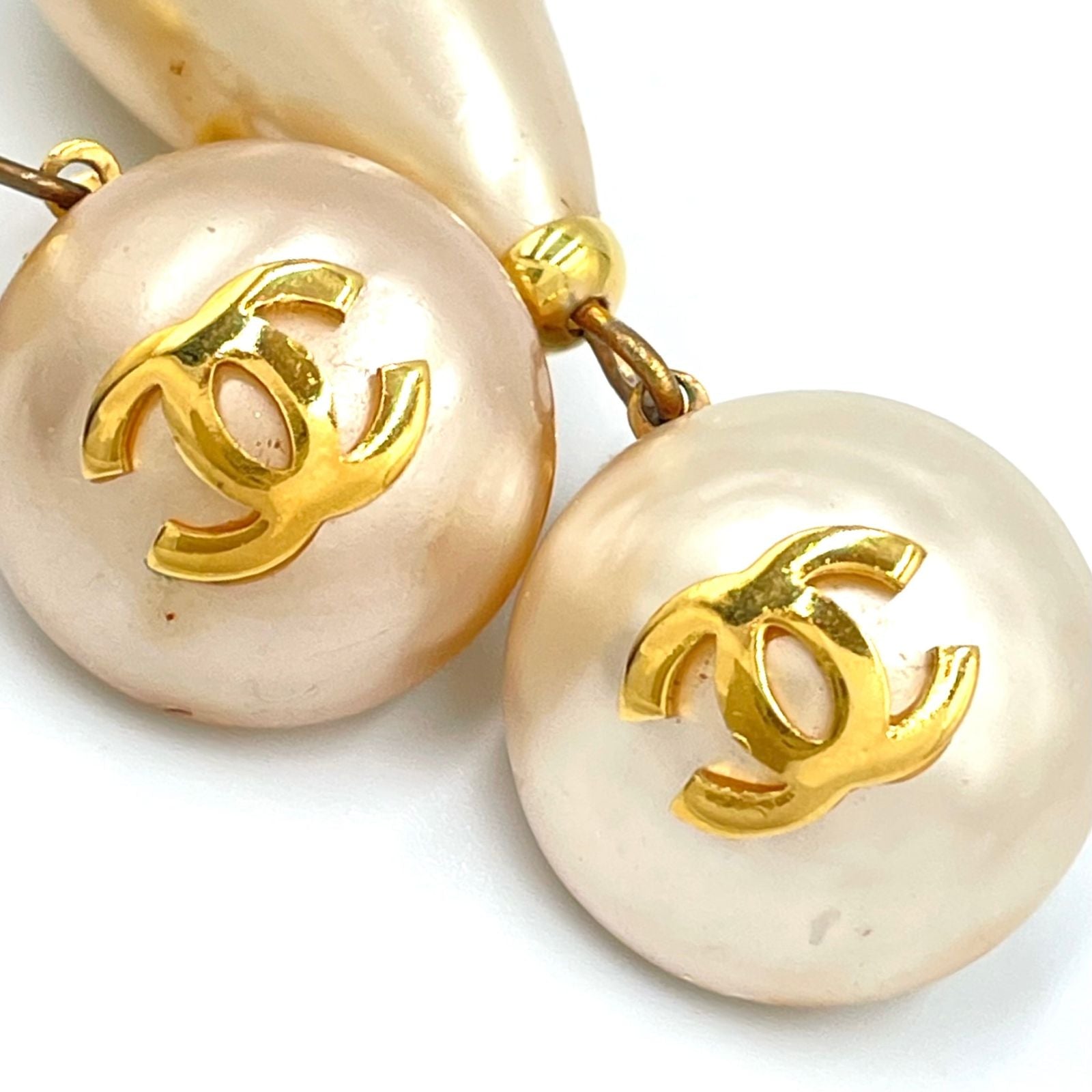Chanel CC Logo Earrings — view 8