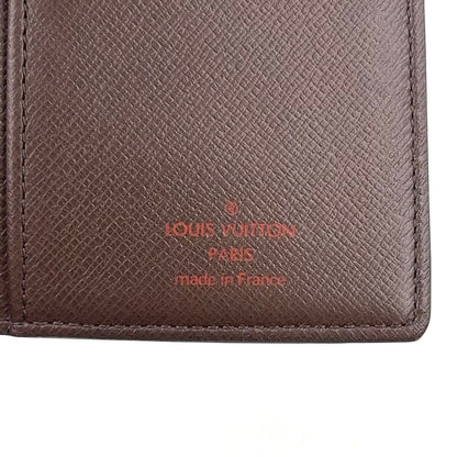 Louis Vuitton Portefeuille Brazza Damier Ebene Brown Bifold Wallet — view 4
