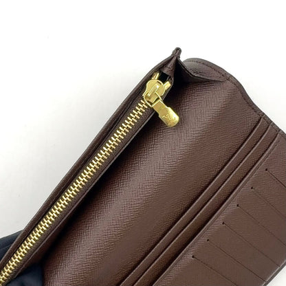 Louis Vuitton Portefeuille Brazza Damier Ebene Brown Bifold Wallet — view 8