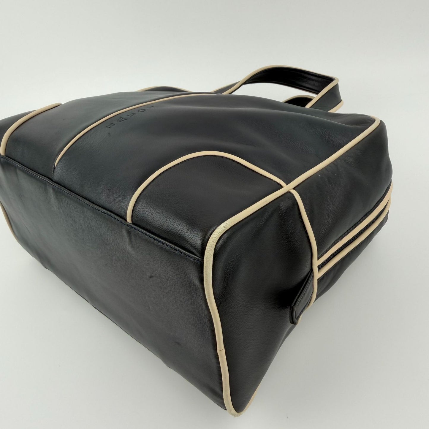 Loewe Handbag Black Leather Vintage — view 8