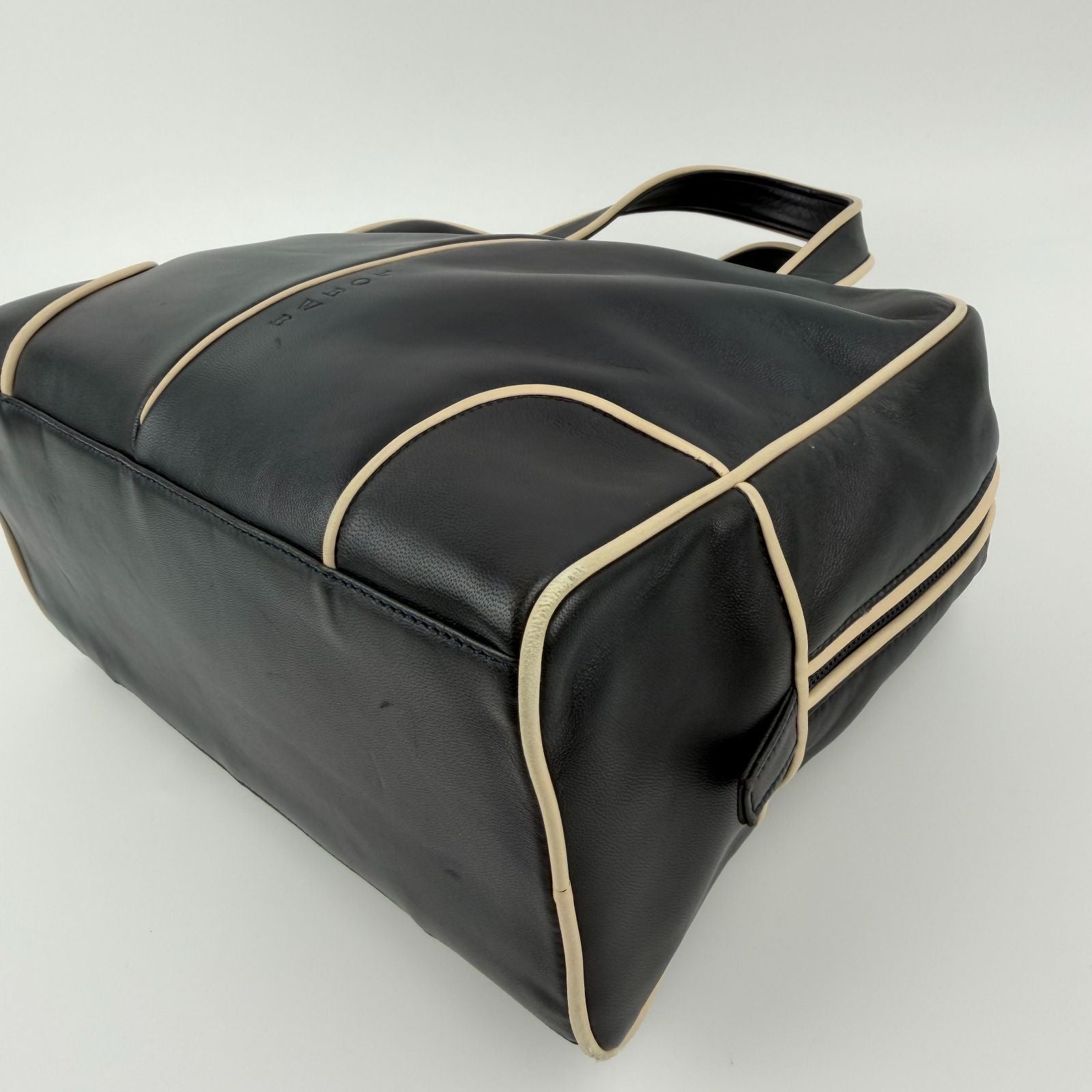 Loewe Handbag Black Leather Vintage — view 8