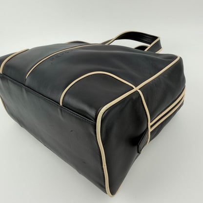 Loewe Handbag Black Leather Vintage — view 8
