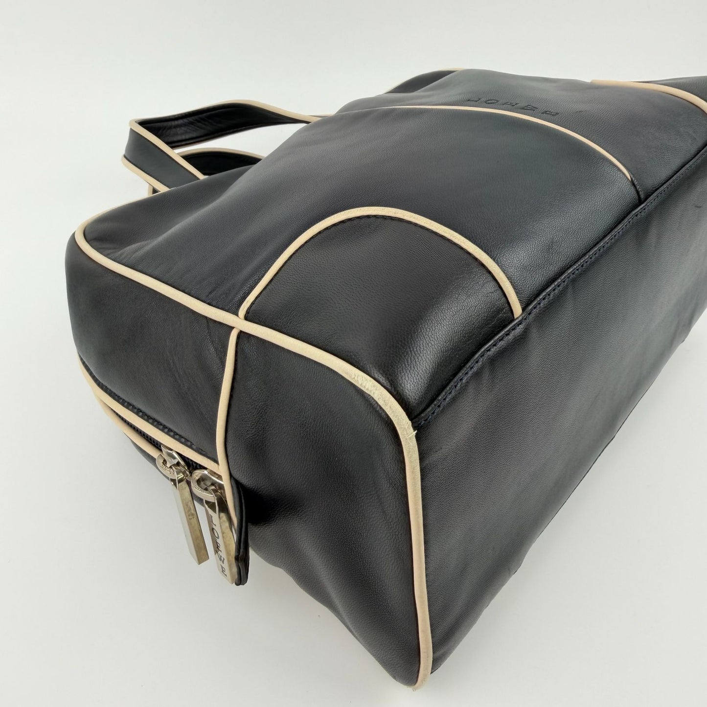 Loewe Handbag Black Leather Vintage — view 7