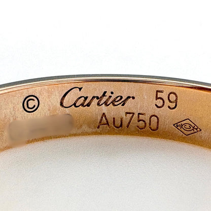 Cartier Mini Love Ring PG Pink Gold — view 4