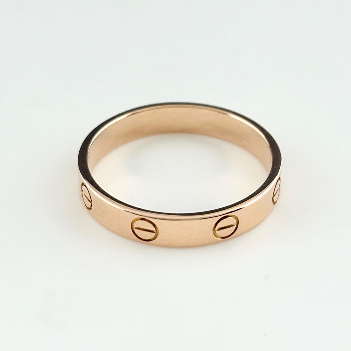 Cartier Mini Love Ring PG Pink Gold — view 2